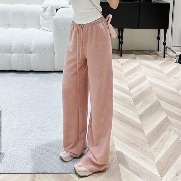 Alexander wang Pink straight-leg pants